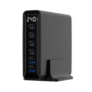 Custom WEG-240 Black & White 240W GAN Charger (EU,UK,US,AUS Plug )