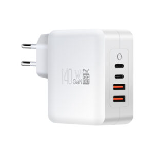 WEP-140-CCAA GaN 140W GaN Charger with EU,UK,US,AUS Plugs