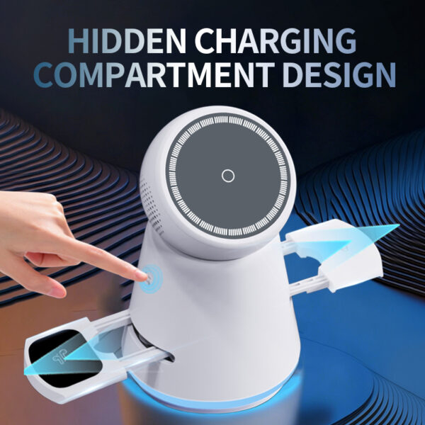 Chargeur sans fil rotatif tactile R9 3-en-1 R9 3-in-1 Rotary Touch Wireless Charger